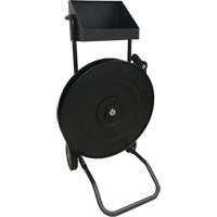 Distributeur de feuillards, Feuillard Polyester/Acier/Polypropyl&egrave;ne, Dia de noyau 16"/8", largeur de rouleau 3"/8"/6" R.M.G. Prévention