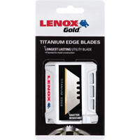 Lenox Gold&reg; Utility Knife Blades, Single Style R.M.G. Prévention