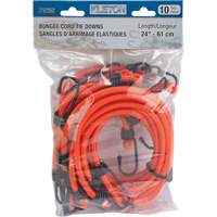 Bungee Cord Tie Downs, 24" R.M.G. Prévention