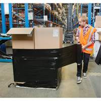 Film &eacute;tirable, Calibre 0,8 (20,3 microm&egrave;tres), 18" x 1500', Noir opaque R.M.G. Prévention