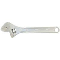 AW-12 Adjustable Wrench, 12" L, 1-1/2" Max Width, Chrome R.M.G. Prévention