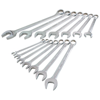 Wrench Set, Combination, 14 Pieces, Imperial R.M.G. Prévention