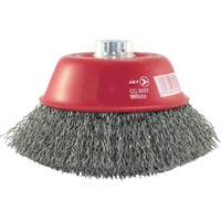 Brosse-boisseau &agrave; fils cr&ecirc;p&eacute;s en acier R.M.G. Prévention