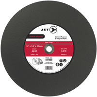Meules &agrave; tronçonner POWER ABRASIVE, 12" x 1/8", Arbre de 20 mm, Type 1, 6370 Tr/min R.M.G. Prévention