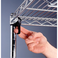&eacute;tag&egrave;res super ajustables Super Erecta, Ensemble de Ajout, 5 Tablettes, 36" la x 86-5/8" h x 24" p R.M.G. Prévention