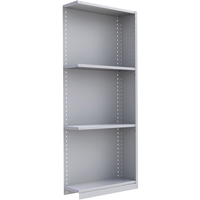 Interlok Shelving Unit, Steel, Boltless, 800 lbs. Capacity, 36" W x 88" H x 24" D R.M.G. Prévention