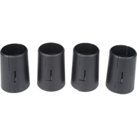 Manchons fendus pour &eacute;tag&egrave;re en treillis chromat&eacute; R.M.G. Prévention