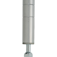 Pieds de nivellement pour &eacute;tag&egrave;re en treillis chromat&eacute; R.M.G. Prévention