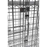 Chariot de s&eacute;curit&eacute;, Chrom&eacute;, 48" x 69" x 24", Capacit&eacute; 500 lb R.M.G. Prévention