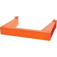 Supports en U empilables, 25" la x 4" p, Capacit&eacute; de 10 000 lb R.M.G. Prévention