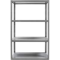 Heavy-Duty Shelving, Steel, Bolted, 3000 lbs. Capacity, 36" W x 72" H x 18" D R.M.G. Prévention