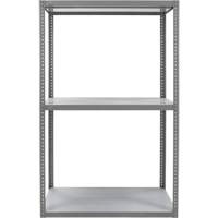 Heavy-Duty Shelving, Steel, Bolted, 3000 lbs. Capacity, 36" W x 72" H x 18" D R.M.G. Prévention