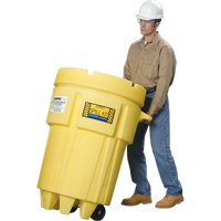Wheeled Overpack&reg; 95 Salvage Drums, 95 US gal., Mobile R.M.G. Prévention
