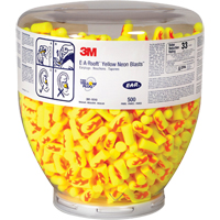 E-A-Rsoft Yellow Neons Earplugs, Bulk - Canister R.M.G. Prévention