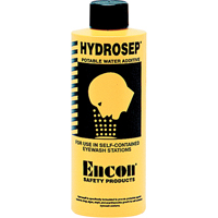 Hydrosep&reg; Water Treatment Additive for Self-Contained Pressurized Eyewash Station, 8 oz. R.M.G. Prévention