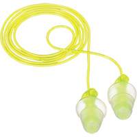E-A-R Tri-Flange Reusable Earplugs, Corded, Bulk - Polybag, 26 dB NRR, One-Size R.M.G. Prévention