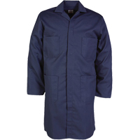 100% Cotton Shop Coats, Cotton, Size 34, Navy Blue R.M.G. Prévention