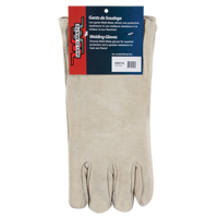 Premium Welder's Gloves, Split Cowhide, Size Large R.M.G. Prévention