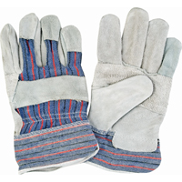 Standard-Duty Patch Palm Fitters Gloves, X-Large, Split Cowhide Palm, Cotton Inner Lining R.M.G. Prévention