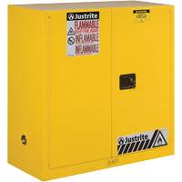 Sure-Grip&reg; Ex Flammable Storage Cabinets, 30 gal., 2 Door, 43" W x 44" H x 18" D R.M.G. Prévention