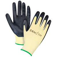 Gants r&eacute;sistants &agrave; la coupe avec prise sup&eacute;rieure, Taille Moyen/8, Calibre 13, Rev&ecirc;tement Mousse de nitrile, Enveloppe en Aramide, ANSI/ISEA 105 niveau 3/EN 388 niveau 5 R.M.G. Prévention