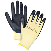Gants r&eacute;sistants &agrave; la coupe avec prise sup&eacute;rieure, Taille 2T-Grand/11, Calibre 13, Rev&ecirc;tement Mousse de nitrile, Enveloppe en Aramide, ANSI/ISEA 105 niveau 3/EN 388 niveau 5 R.M.G. Prévention