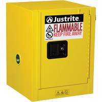 Armoire de s&eacute;curit&eacute; de comptoir pour produits inflammables EX Sure-Grip, 4 gal., 1 Porte(s), 17" La x 22" h x 17" p R.M.G. Prévention