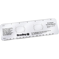 Manom&egrave;tres d'essai pour douche oculaire R.M.G. Prévention