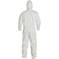 Hooded Coveralls, 4X-Large, White, Tyvek&reg; 400 R.M.G. Prévention