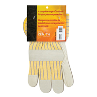 Gants d'ajusteur &agrave; paume s&egrave;che d'usage standard, Dames, Paume en Cuir fleur de vache, Doublure en Coton R.M.G. Prévention