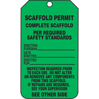 Inspection Tags, Cardstock, 3-1/8" W x 5-7/8" H, English R.M.G. Prévention