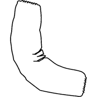 Manchettes, Longueur de 18", Tyvek 400, Blanc R.M.G. Prévention