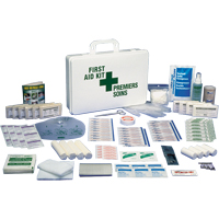 Office Standard First Aid Kits, Class 1 Medical Device, Plastic Box R.M.G. Prévention