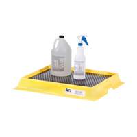Poly-Labtray, 25.5" L x 22" W x 3.25" H, 2.5 US gal. Spill Capacity R.M.G. Prévention