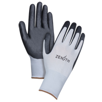 Gants l&eacute;gers enduits et respirants, 9/Grand, R&ecirc;vetement Mousse de nitrile, Calibre 13, Enveloppe en Polyester R.M.G. Prévention