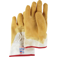 Gants enduits Nitty Gritty, 10/Grand, R&ecirc;vetement Latex de caoutchouc, Enveloppe en Coton R.M.G. Prévention