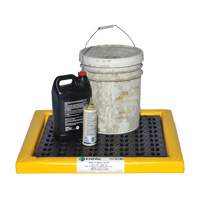 Poly-Spillpad Pads, 55-1/2" L x 55" W x 2-1/2" H, 12 US gal. Spill Capacity R.M.G. Prévention
