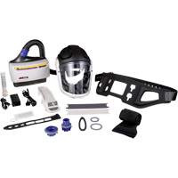 Trousse industrielle lourde pour APR motoris&eacute; TR-600 de Versaflo, Capuchon & visi&egrave;re, Pile Lithium-ion R.M.G. Prévention