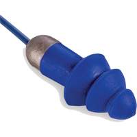 Rockets&reg; Metal Detectable Reusable Earplugs, Corded, One-Size, Bulk - Plastic Case, 27 NRR dB R.M.G. Prévention