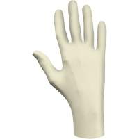 Gants jetables, Grand, Latex, 3 mils, Sans poudre, Naturel, Classe 2 R.M.G. Prévention