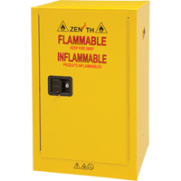 Armoire pour produits inflammables, 12 gal., 1 Porte(s), 23" La x 35" h x 18" p R.M.G. Prévention