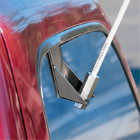 Tiges de s&eacute;curit&eacute; pour travaux l&eacute;gers Safety Whip, Fixation Fen&ecirc;tre, Hauteur 5', Orange R.M.G. Prévention