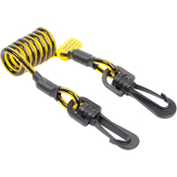 Sangle d'amarrage spirale pour outil, Spirale, Attache double R.M.G. Prévention