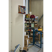 Miroir plat, 12" ha x 12" la, Encadr&eacute; R.M.G. Prévention