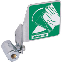 Robinet &agrave; bille avec fanion R.M.G. Prévention