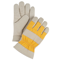 Premium Winter-Lined Work Gloves, Medium, Grain Pigskin Palm, Foam Fleece Inner Lining R.M.G. Prévention