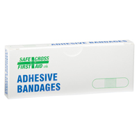 Bandages, Rectangulaire/carr&eacute;e, 3", Plastique, Non st&eacute;rile R.M.G. Prévention