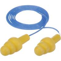 E-A-R Ultrafit Premolded Earplugs, Corded, Bulk - Polybag, 25 dB NRR, One-Size R.M.G. Prévention