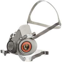 Respirateur r&eacute;utilisable &agrave; demi-masque s&eacute;rie 6000, Thermoplastique, Moyen R.M.G. Prévention