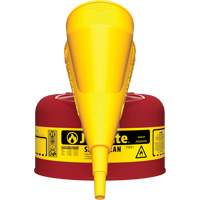 Bidons s&eacute;curitaires, Type I, Acier, 1 gal. US, Rouge, Homologu&eacute; FM/List&eacute; UL/ULC R.M.G. Prévention